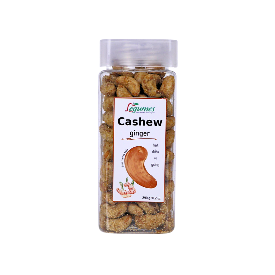 Sweet Ginger Cashew Nuts